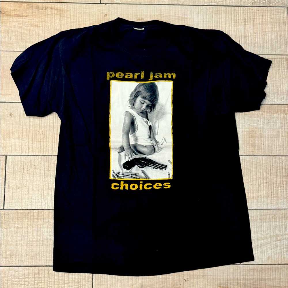 Pearl Jam Choices T-Shirt size Large
